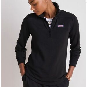 Vineyard Vines Black Shep Half-Zip Pullover